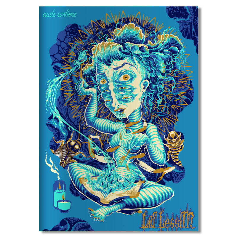 LIV LESSIM - monographie sérigraphiée | Aude carbone