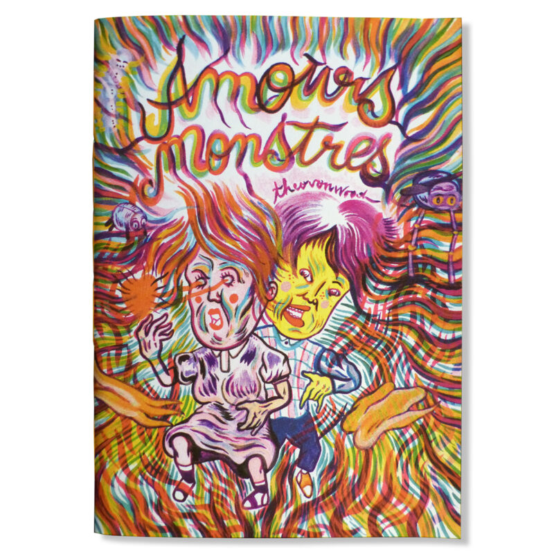 AMOURS MONSTRES - livre sérigraphié | Theo Vonwood