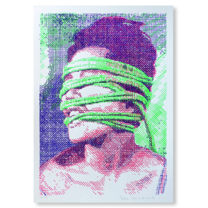 EXTASIS_13 - sérigraphie | Mathieu Jiro & Thi Kim Thu