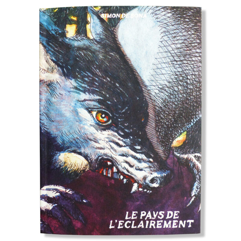 LE PAYS DE L’ÉCLAIREMENT - livre sérigraphié | Simon De Bona