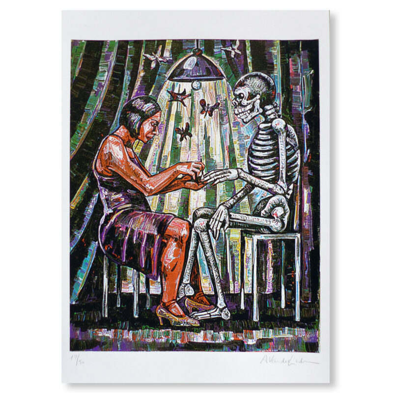 MANUCURE - sérigraphie | Anne Van der Linden