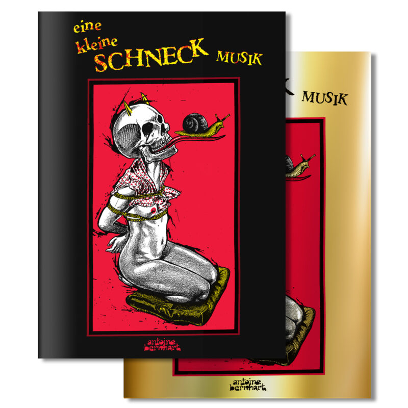 Prévente :: EINE KLEINE SCHNECK MUSIK - monographie sérigraphiée | Antoine Bernhart