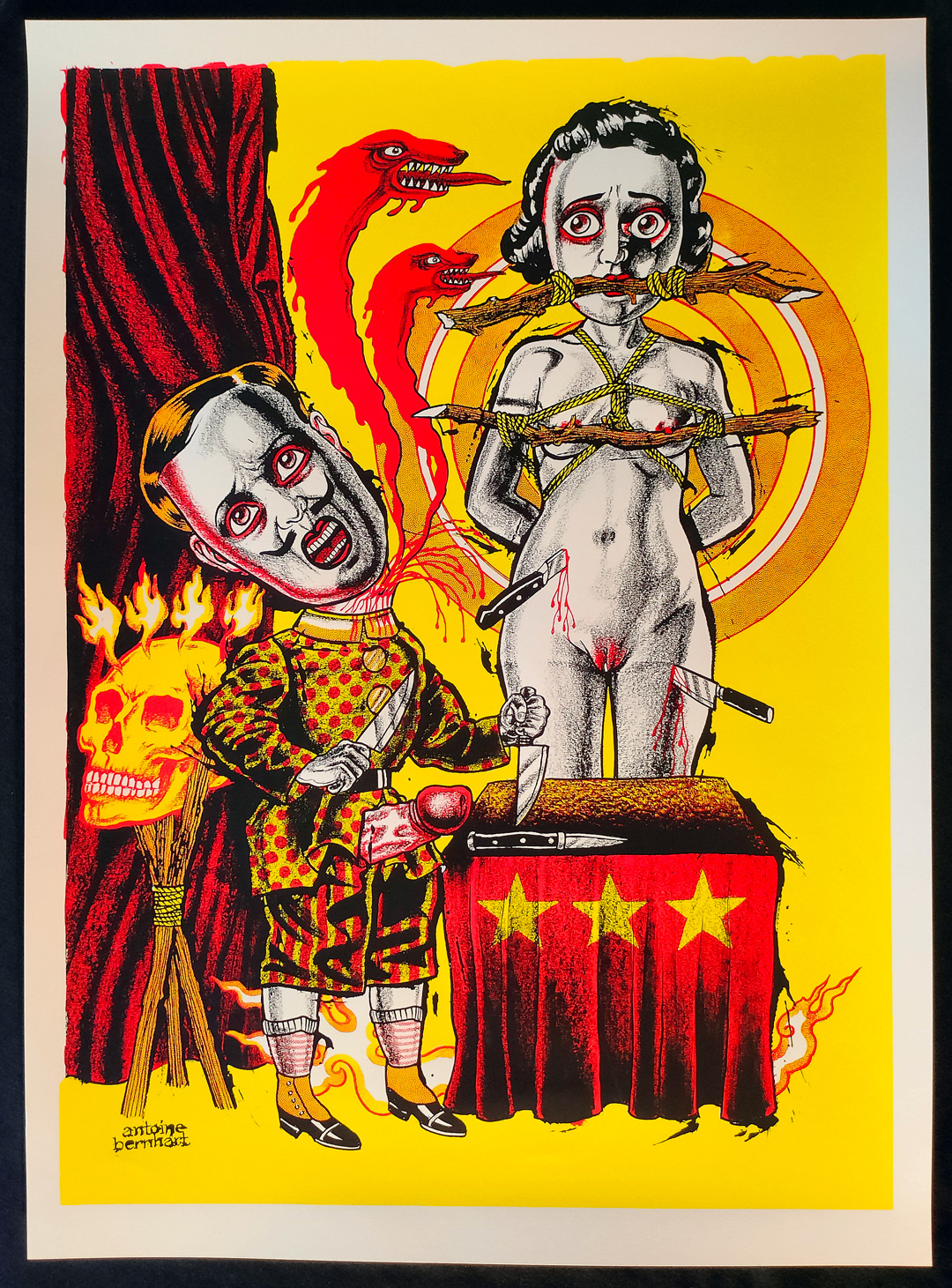 Prévente :: LET IT BLEED - sérigraphie | Antoine Bernhart – Image 2