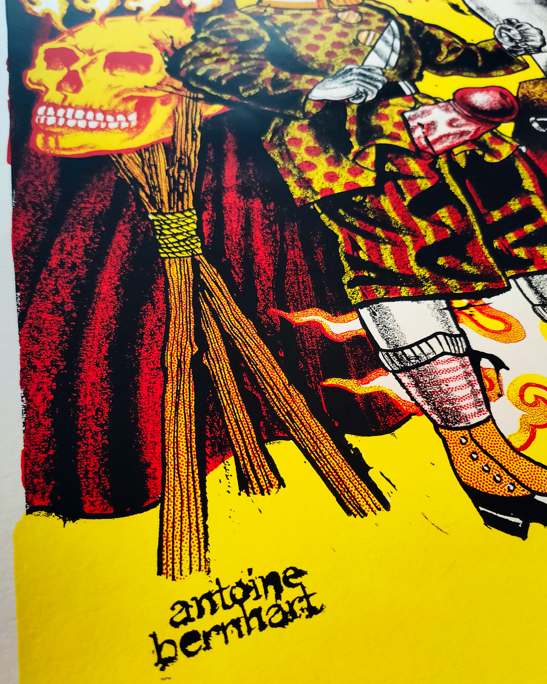 Prévente :: LET IT BLEED - sérigraphie | Antoine Bernhart – Image 5